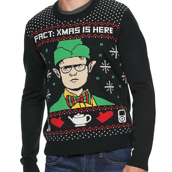 the office xmas sweaters